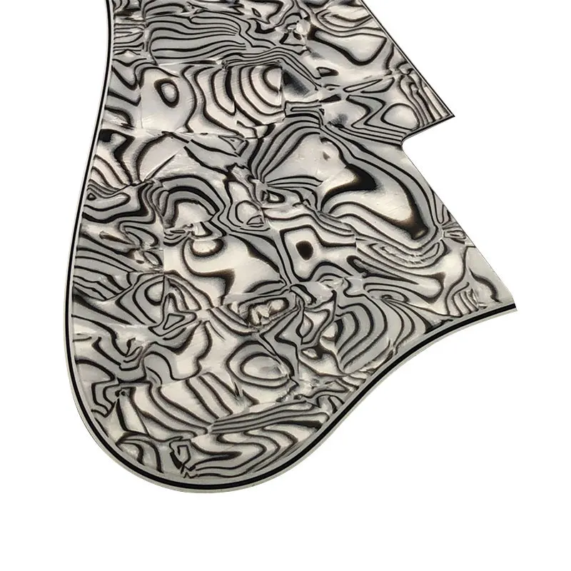 Запчасти для гитары Pleroo на заказ-для левшей No srew hole ES 335 Jazz Archtop Guitar Pickguard Script Plate