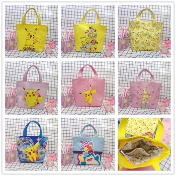 

Cartoon PU lunch box bag male girl students hand bag lunches of food bags