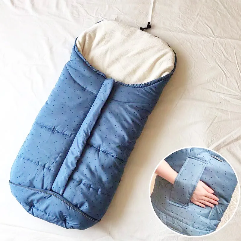 Kopen 2019 Nieuwe Kinderwagen Slaapzakken Winter Warm Envelop Voor Pasgeboren Baby  S 0 24M Zuigelingen Winddicht Cocon Sleepsacks inbakeren