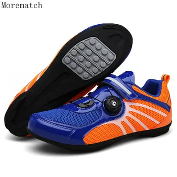 

Morematch Cycling Shoes Men Pro Team Mountain Road Bike Shoes Rubber Breathable Bicycle Unlocked Shoes MTB 36-44 Size