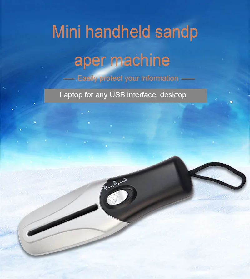 Usb-аккумулятор двойного назначения Шредер быстрый и портативный Шредер