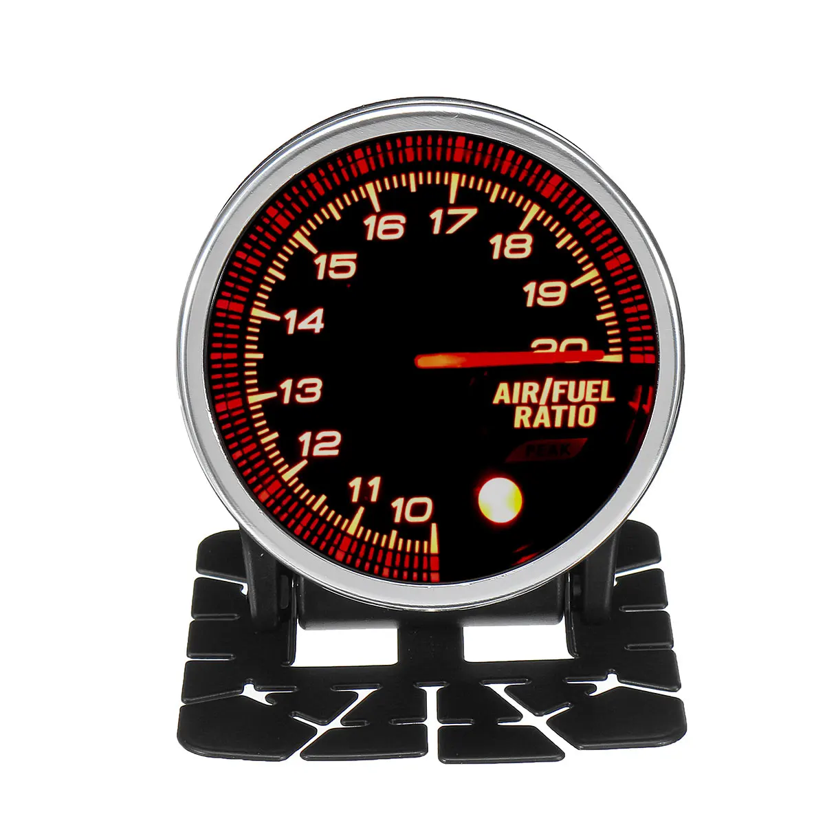 " 52 мм Авто Воздушный датчик соотношения топлива AFR метр 10~ 20 светодиодный дисплей черный циферблат 12 В