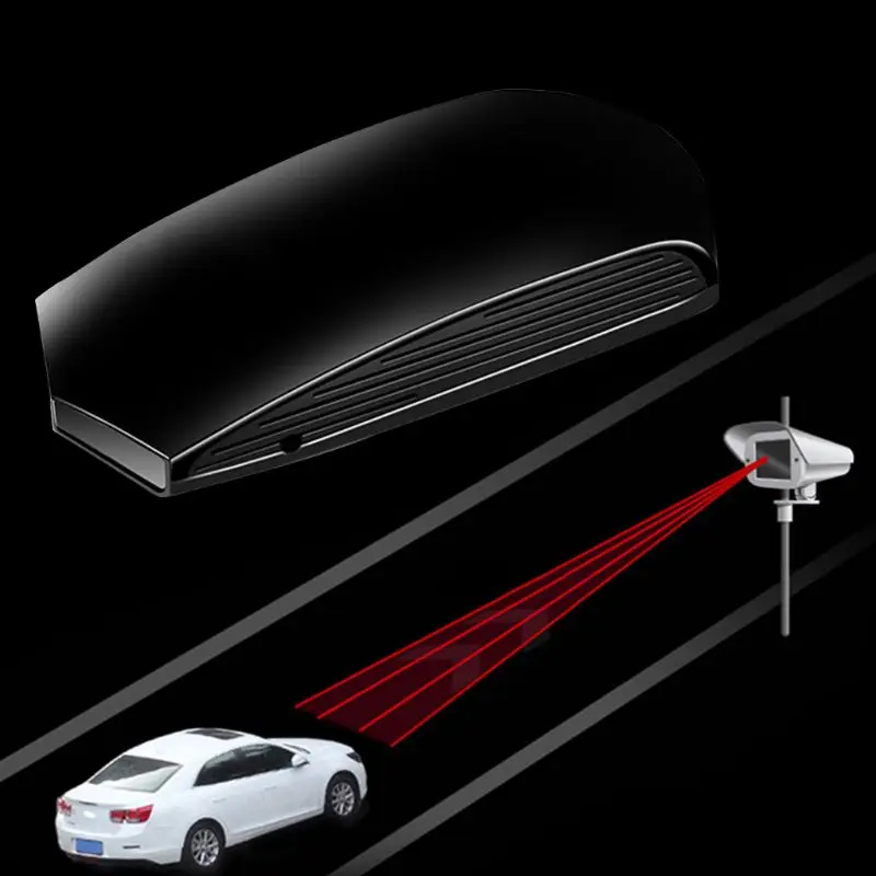 Автомобильный радар-детектор английский русский Авто 360 градусов для транспорта V3 скорость голосового оповещения предупреждающая лента светодиодный дисплей