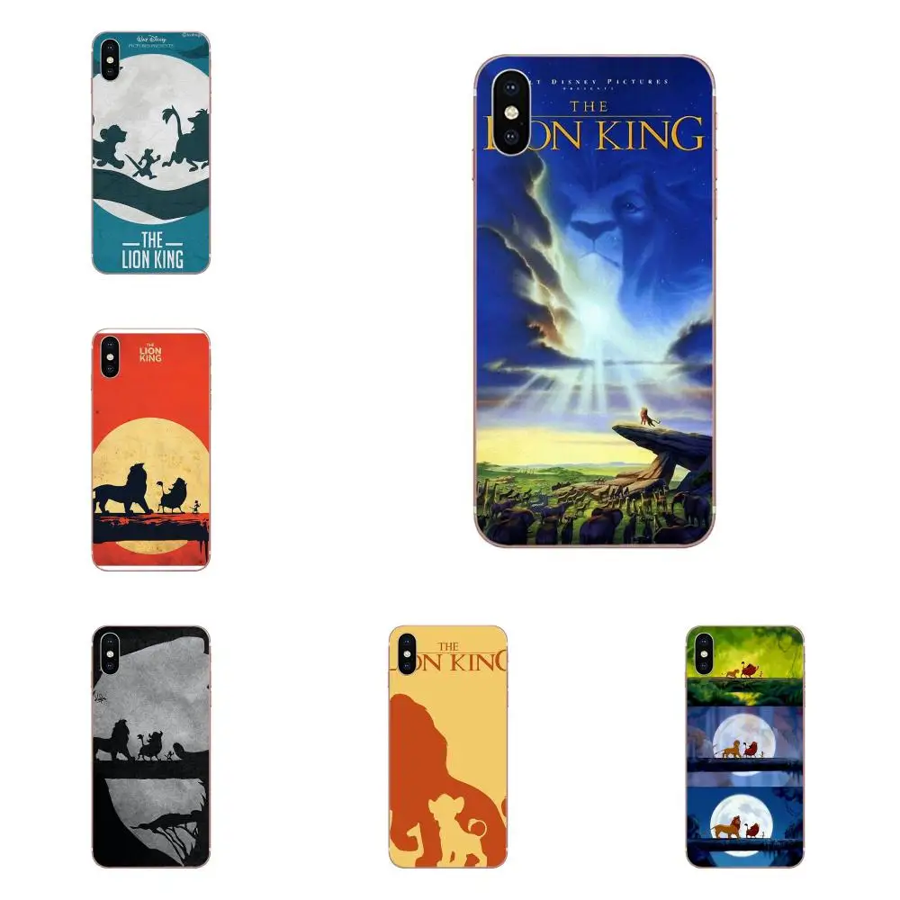 

New Lion King Hakuna Matata For Apple iPhone X XS Max XR 4 4S 5 5C 5S SE 6 6S 7 8 Plus Soft Custom Phone