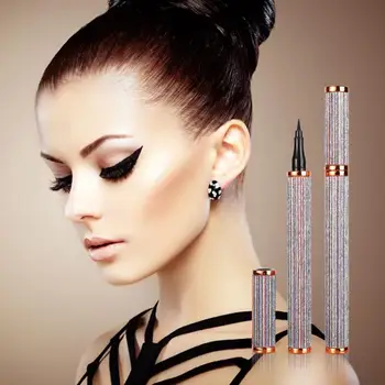 

Gold Pen Eyeliner Grade Fine Waterproof And Sweat-proof Lasting Non-smudged Eyeliner Natural Makeup Comestics Tools TSLM1