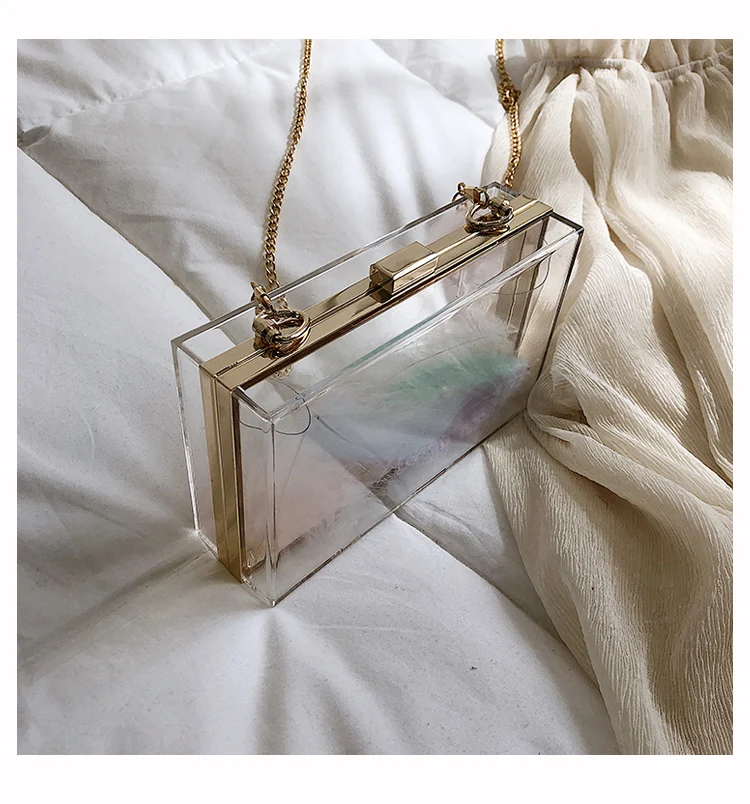 MONNET CAUTHY New Arrival Fashion Female Bags Creative Personality Transparent Elegant Crossbody Bag Chic Style Girls Party Flap