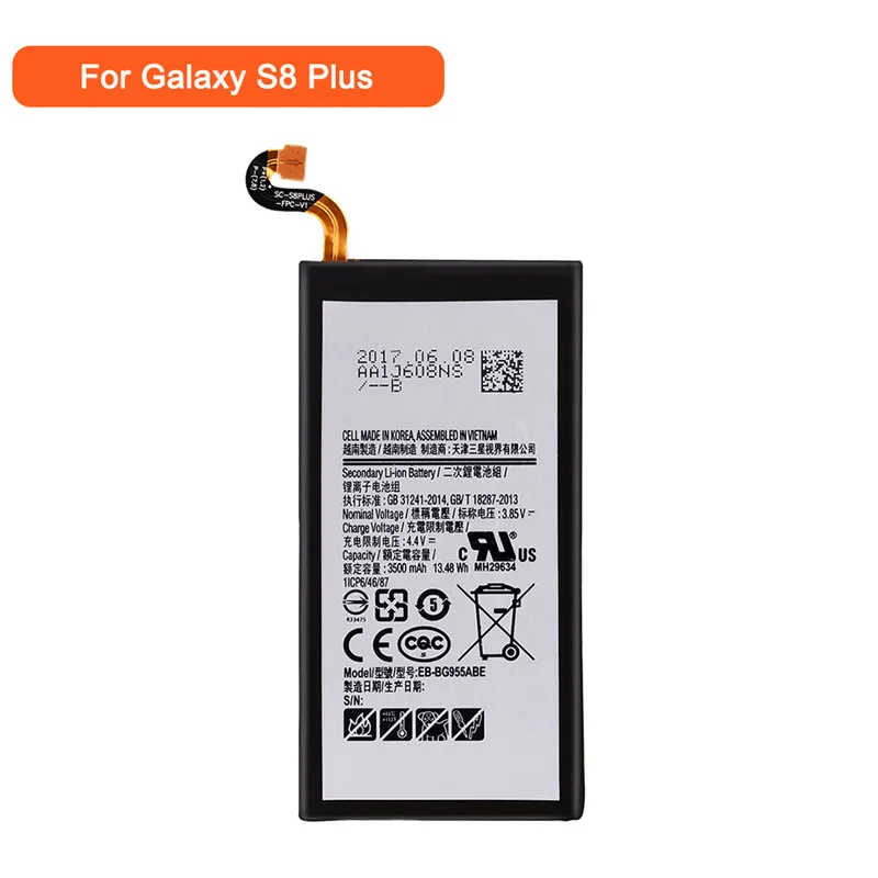 Для Samsung Galaxy S8 S10 плюс S8Plus S9 Note 8 G950 G955 G960 G975 SM-N950F Замена Батарея Мобильная батарея для телефона инструменты - Цвет: For Samsung S8 Plus