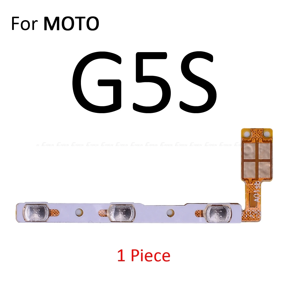Power ON OFF Mute Switch Control Key Volume Button Flex Cable For Motorola Moto One G7 Power G6 G5S G5 E5 Plus P30 Play