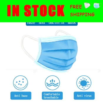 

Masks New Disposable Mask 3 Layers Face Mask Filter Mouth Powder Masks Fine Dust Mask In Stock Mouth Mask