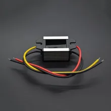 Водонепроницаемый преобразователь постоянного тока в постоянный 12 В до 3-9 в 2A 3A автомобильный модуль питания медный шнур понижающий регулятор напряжения