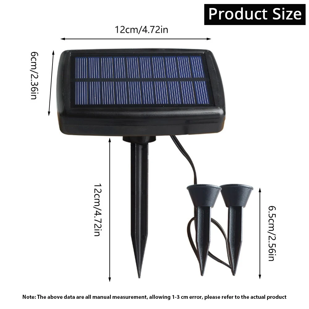 LED Solar Light 10 In 1 Garden Landscape Light Outdoor Waterproof Underground Light Solar Flood Light Lawn Decorative Lighting solar outside lights