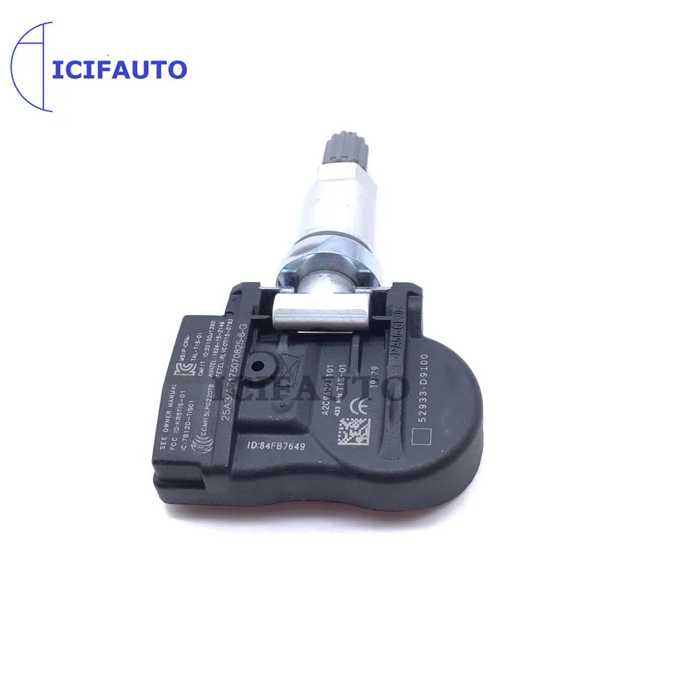 52933-d4100 52933-d91000 tpms para hyundai elantra i30 ioniq kona kia optima niro