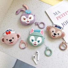 Милый мультфильм Duffy ShellieMay Gelatoni stelllalou корпусы гарнитурные для Apple Airpods 1/2 прекрасный силиконовый защитный чехол для наушников