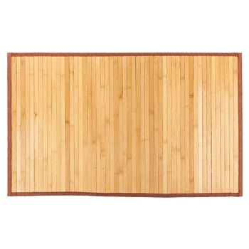 

21x34 Inch Non-sliding Waterproof Bamboo Floor Mat for Bedroom Home Kitchen New XHC88