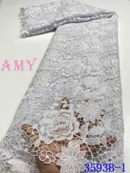 

White African Swiss Cotton Fabric With Stone High Quality 2020 Nigerian Voile Lace In Switzerland AMY3539B