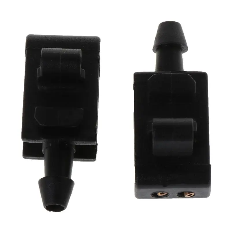 

Car-styling 2Pcs Car Front Windshield Washer Spray Nozzle Jet for Renault Megane 2 Scenic 2 8200082347 Windscreen Wipers Parts