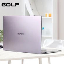 Прозрачный жесткий чехол для ноутбука Для huawei Matebook X Pro 13,9, GOLP сумка для ноутбука полное покрытие для huawei Matebook 13 14 чехол