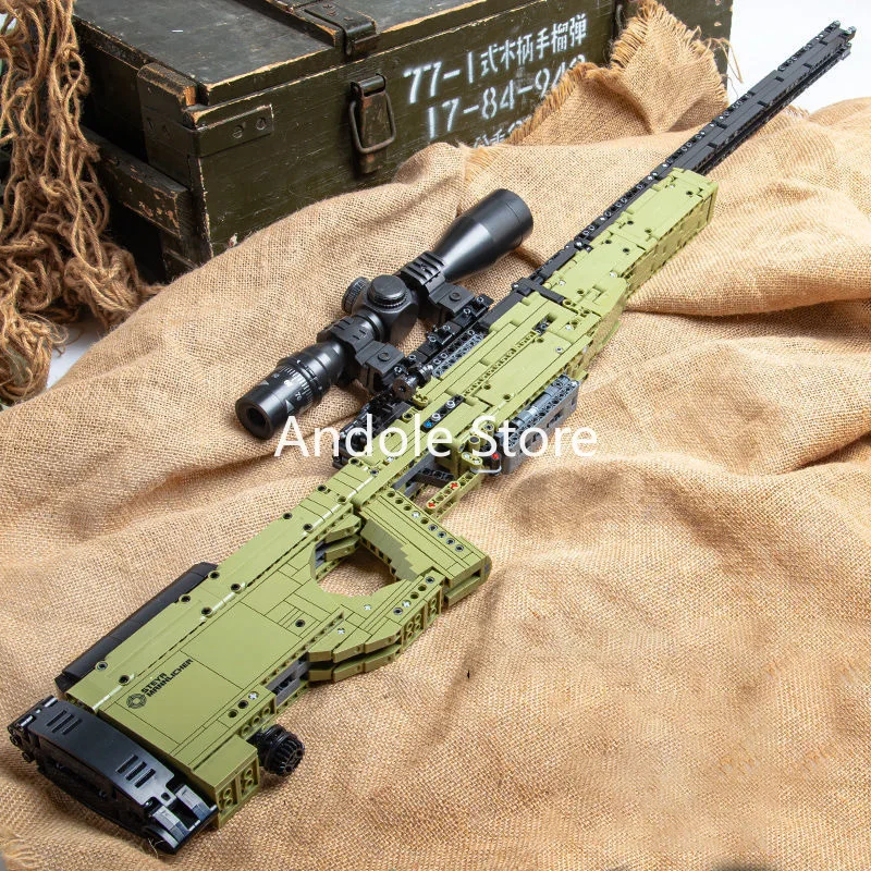 Снайперская винтовка AWM M416 штурмовой конструктор M1897 Винчестер модель винтовки