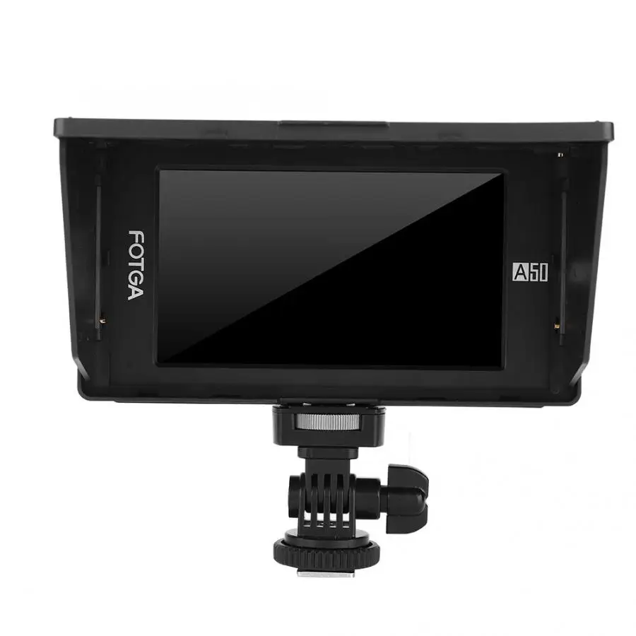 Переходное кольцо для объективов Fotga A50TLS FHD 5 дюймов Сенсорный экран 1920x1080 4K HD видео через функцию On-Камера для контроля уровня сахара в крови с 3D LUT Функция 3G-SDI фотомонитор