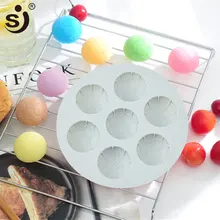 SJ футбол 3d силиконовые формы волшебный ледяной кубик производитель лоток льда формы мусс формы для выпечки