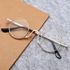 Japanese Classic Anti-blue Alloy Reading Glasses Women Round Anti-fatigue Presbyopic Glasses Blue Light Computer Grade Glasses 2