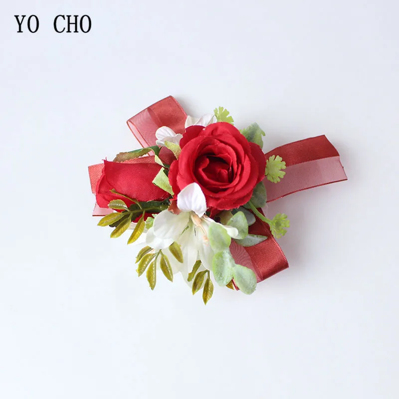 Wrist flower bracelets for bridesmaids (45)