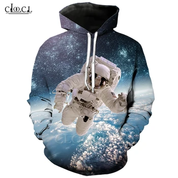 

Classic Space Astronaut Hoodies Men Women 3D Printed Spacesuit Autumn Sportswear Clothing Harajuku Streetwear Pullovers T399