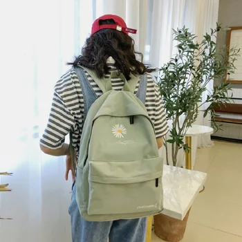 

Women Backpack for Girls Korean Style Black Retro Fashionable School Bags for Teenage Girls Back Pack Bookbag
