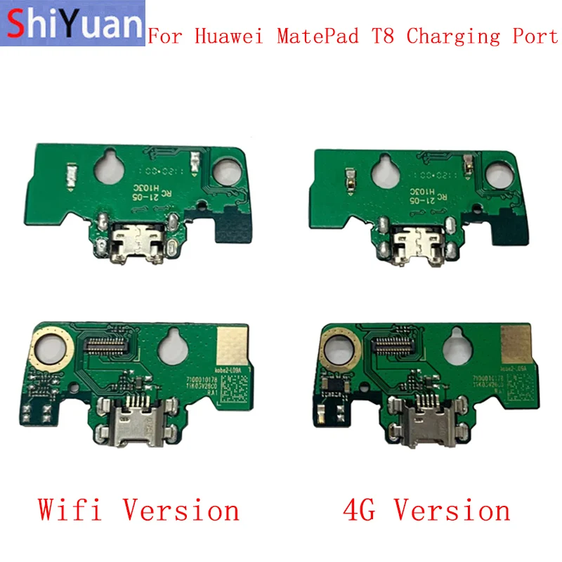 

Запчасти для USB-разъема для зарядного порта, гибкий кабель для Huawei MatePad T8 8,0, гибкий кабель, Запасная часть