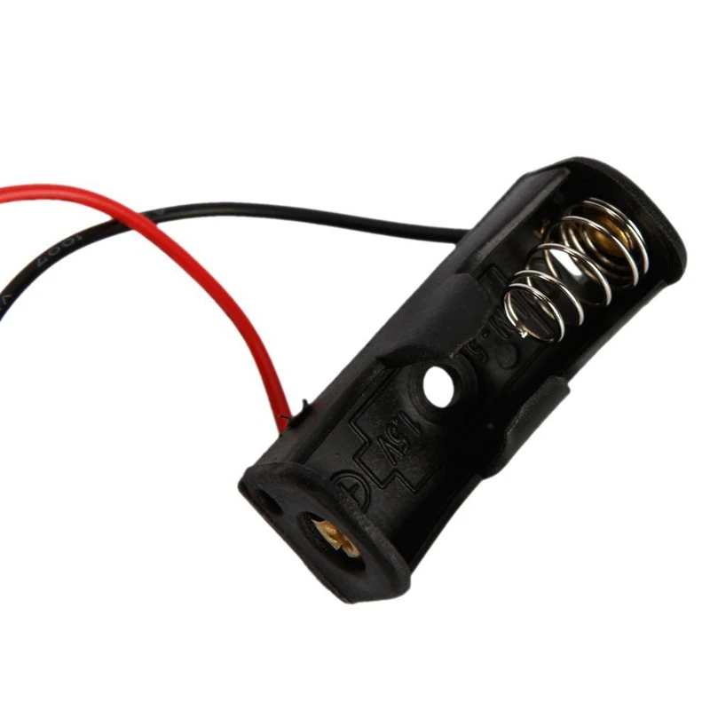 Top-5Pcs 23A/A23 Battery (12V) Clip Holder Box Case Black | Лампы и освещение