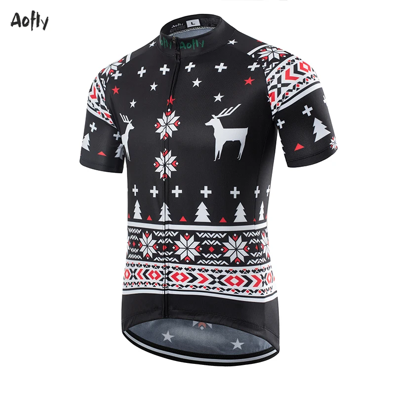 

2020 New Woman Men's Wear Sika Deer Style Cycling Jersey Mujer Short-sleeved Tight Tops Cyclist Outdoor Sportswear Quick-drying