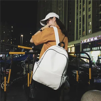 

Men's laptop rucksack travel backpack female large-capacity business college student school bag shoulder bag