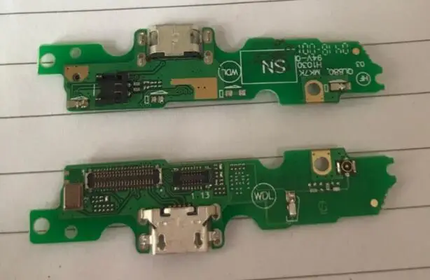 50 шт./лот разъем USB с гибким кабелем платы для Motorola Moto G5 XT1672 XT1676