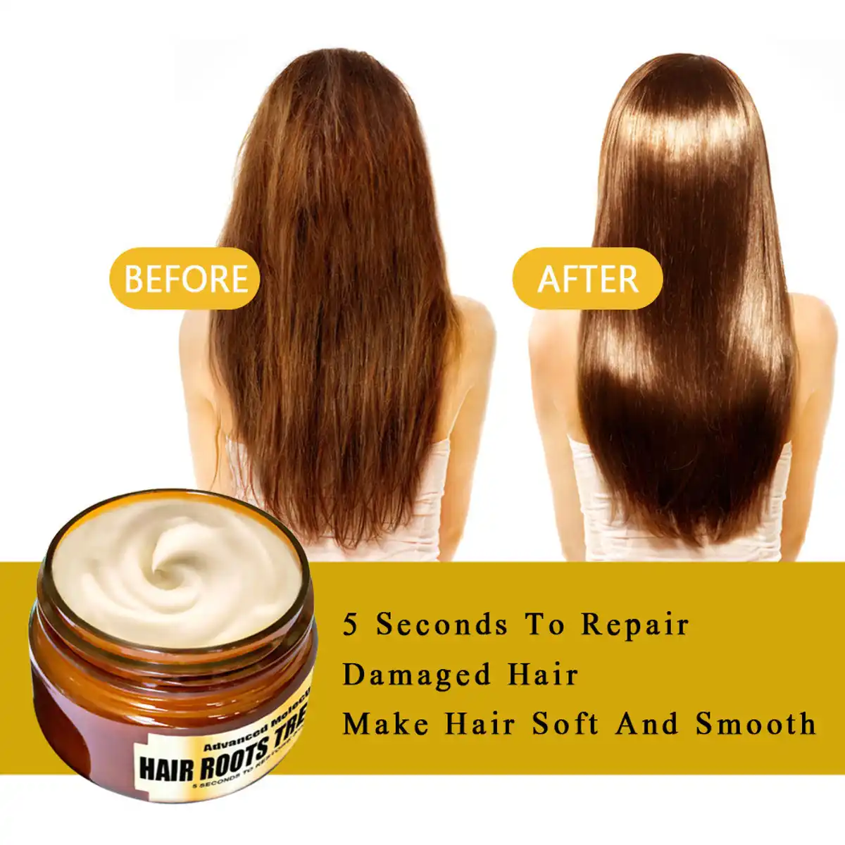 120ml Natural Tonic Keratin Hair Treatment Mask Advanced Molecular