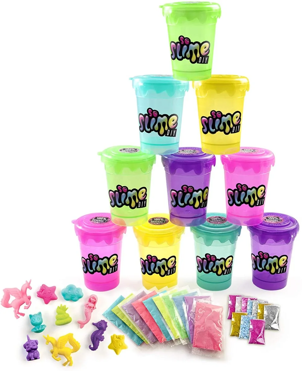 Блеск Shake Slime Magic Make Kit добавки для слизи полимерная глина, глина, глина для моделирования, амулеты, добавить воду, сюрприз, аксессуары, набор шпатлевки