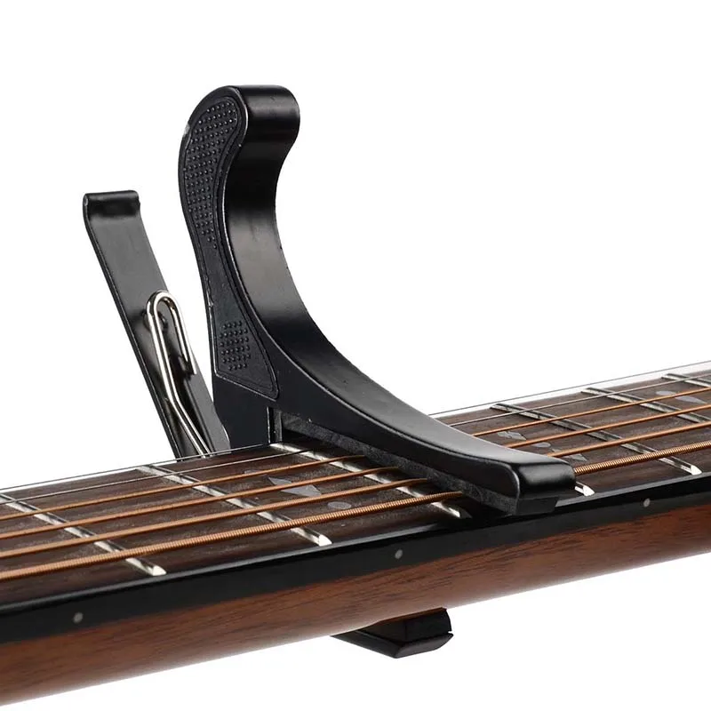 Aluminium Alloy Quick Change Clamp Key Acoustic Classic Guitar Capo For Tone Adjusting