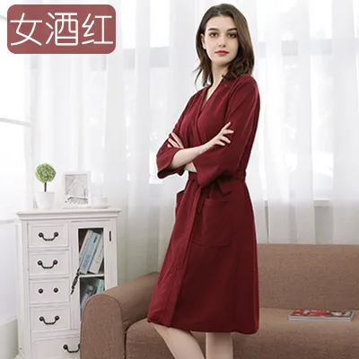Sexy Red Chinese Female Silk Rayon Robe Gown Vintage Kimono Yukata Summer Casual Nightgown Size S M L XL XXL XXXL Pajama A-011
