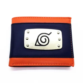 

Anime NARUTO Men Faux Leather Wallet Coin Purse Unisex ID/Credit Card Holder