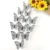 12Pcs 3D Wall Stickers Hollow Rose gold/Golden/Silver Butterfly Wall Stickers DIY Art Home Decor Wall Decals Wedding decoration 11