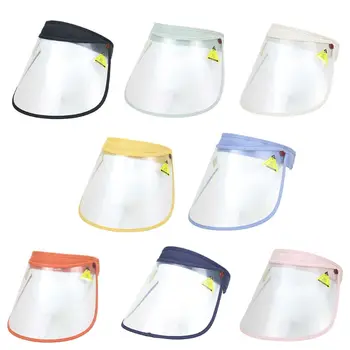 

Portable Foldable Face Shield Cover Transparent Elastic Anti-saliva Full Face Mask Protector Anti Splash Visor Hat