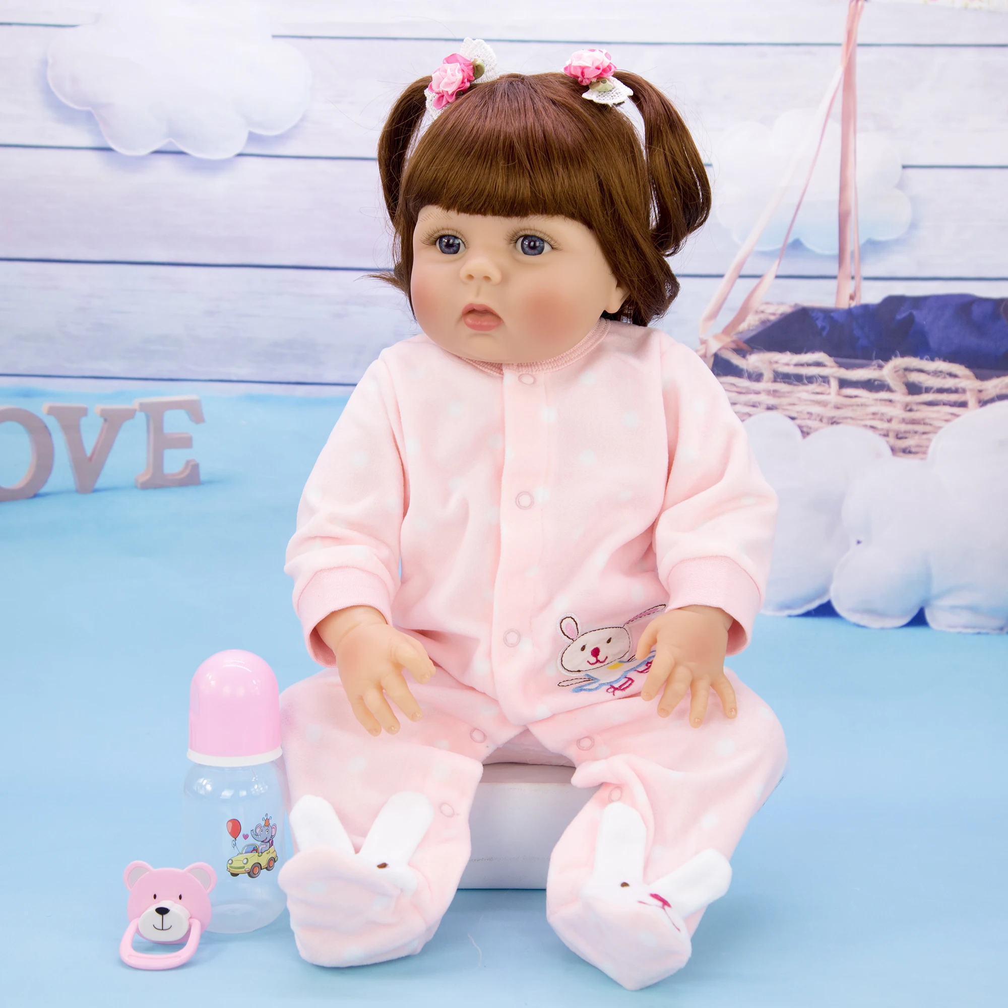 KEIUMI силиконовая кукла Reborn Baby 23 дюймов 57 см сюрприз Boneca Кукла Reborn Girl стиль волос для детей Рождественский подарок