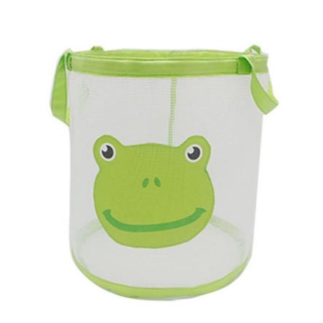 Beach Toy Bag Children Sand Away Mesh Bag Outdoor Kids Toy Storage Bag Large Foldable Mesh Bag Sundries Bag