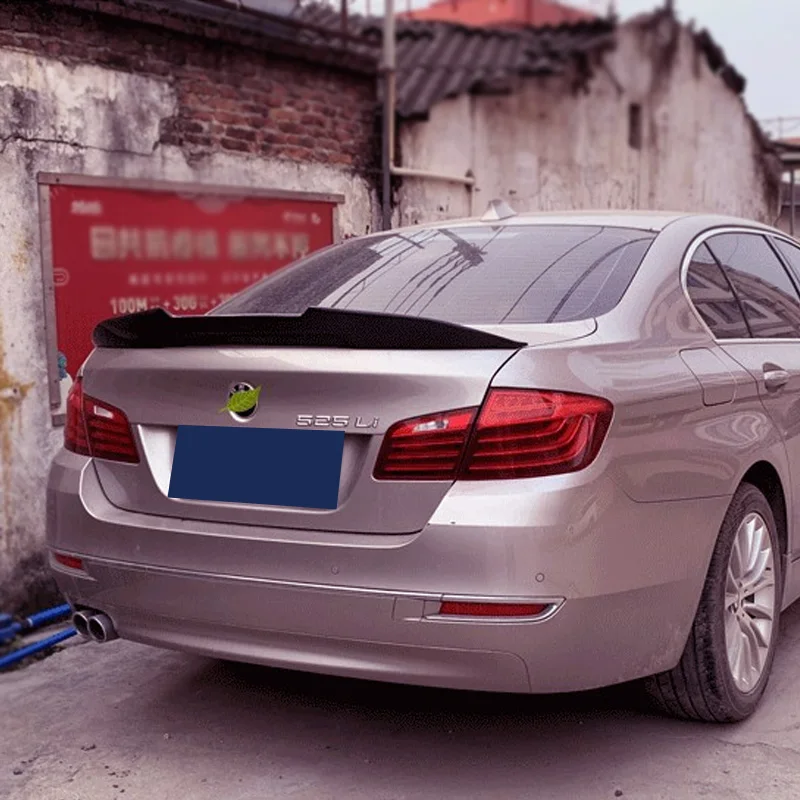 

Багажник спойлер Тип PSM FRP из углеродного волокна авто задний Багажник крыло Тип R ремонт аксессуары спойлер для BMW 5 серии F10 2010 - 2016