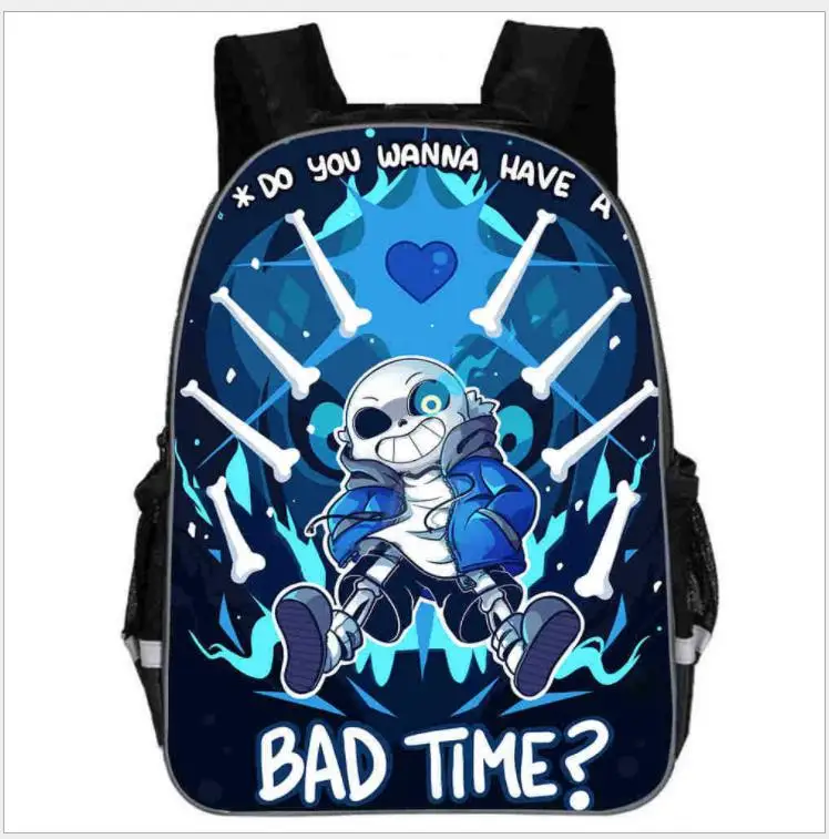  11/13inch Anime Undertale Backpack for Girls Boys Book Bag kindergarten mochila Travel Bag Undertal - 4000050300064