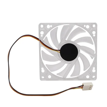 

for Computer Case CPU Cooler Radiator 80mm 2 Pin Connector Cooling Fan