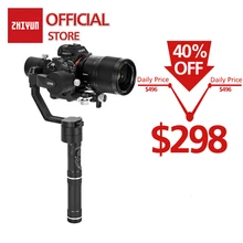 ZHIYUN Official Crane V2 3-Axis Handheld Gimbal 360 Degree Stabilizer for DSLR Camera for Sony A7/Panasonic LUMIX/Nikon/Canon M moza air 3 axis dslr handheld gimbal stabilizer dual handle case for canon nikon sony a7 cameras load 3 2 kg vs zhiyun crane