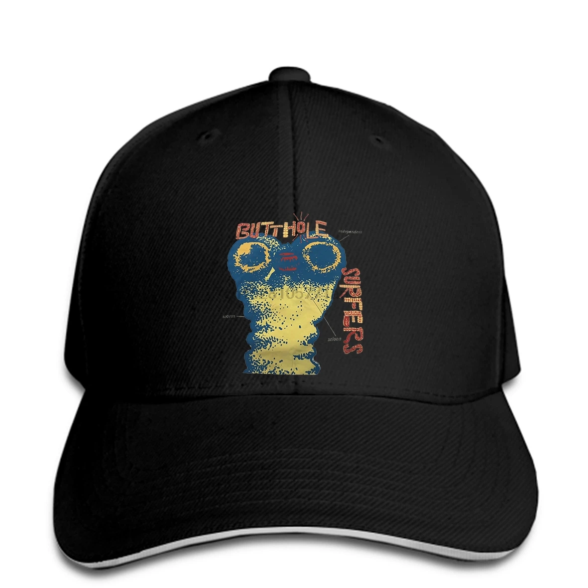 Baseball cap rare Vintage 90s BUTTHOLE SURFERS independent worm saloon tour 1993 unworn | Аксессуары для одежды