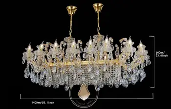 

crystal chandelier lighitng high quality maria theresa lighting project hotel modern classic pendant lamp