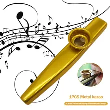 Kazoos en métal, Instrument de musique, Harmonica, jouet éducatif, Mini flûte, accessoire de musique
