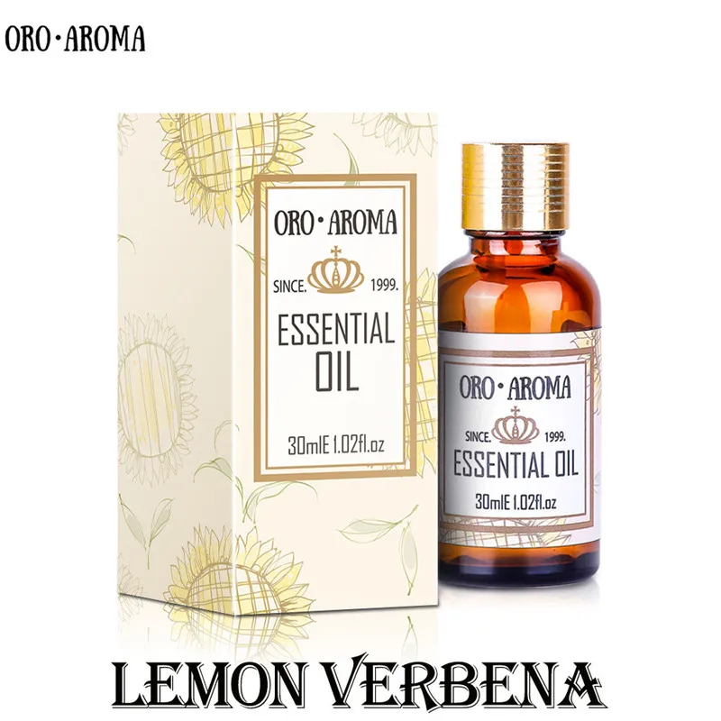 

oroaroma lemon verbena oil body face skin care spa message fragrance lamp Aromatherapy lemon verbena essential oil